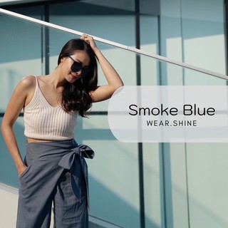 กางเกง Wear.Shine รุ่น Basic สี Smoke Blue