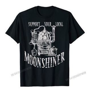 [COD]เสื้อยืด ผ้าฝ้าย เข้ารูป พิมพ์ลาย Moonshiner รองรับท้องถิ่น สําหรับผู้ชายS-5XL