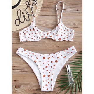 พร้อมส่ง ! บิกินี่ ทูพีช(size : M) BIKINI ZAFUL , SHEIN