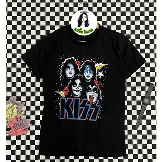 เสื้อยืดวินเทจ Kiss แฟชั่นวินเทจยุค90 ราคาถูก