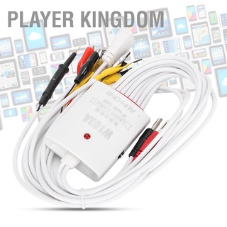 Player kingdom W103A อุปกรณ์สายเคเบิ้ลทดสอบพาวเวอร์ซัพพลายสําหรับ Ios/Samsung