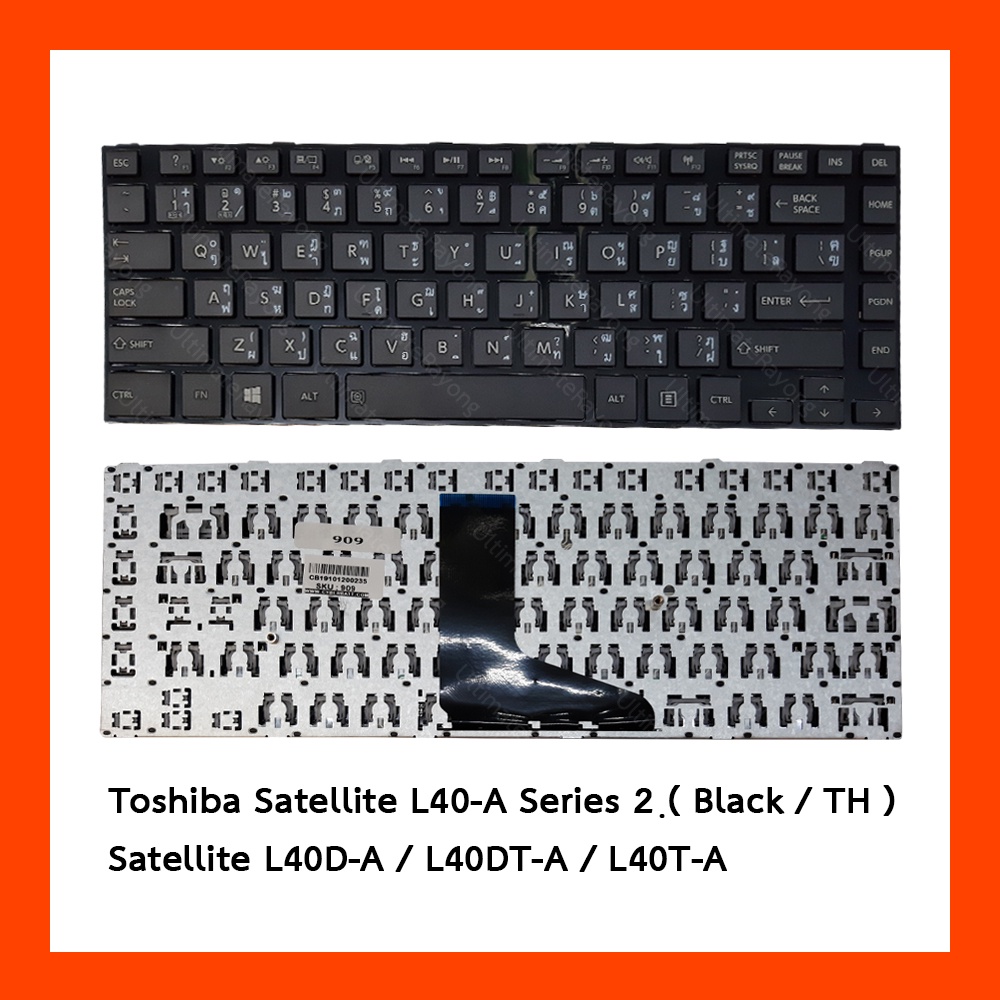 Keyboard Toshiba Satellite L40-A Black TH Series 2