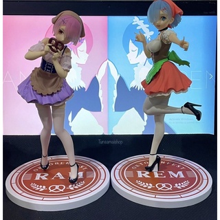 🌼set คู่ 2 ชิ้น 🌼Re:Zero Starting Life in Another World - RAM REM Oktoberfest Ver. Figure SPM SEGA ฟิกเกอร์ แรม รีซีโร่