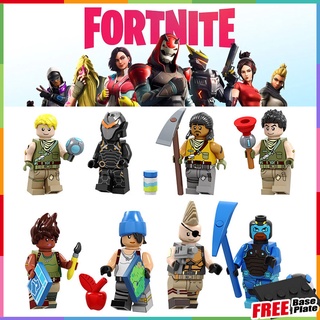 ฟิกเกอร์เกม Fortnite Minifigures Omega Battlehawk Garbide Default Skin ขนาดเล็ก สําหรับสะสม