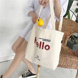 HELLO tote bag (ส่งฟรี)