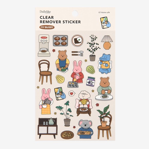 Clear Remover Sticker (My Buddy) สติ๊กเกอร์ใส