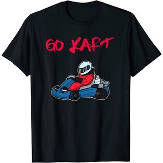 เสื้อยืดพิมพ์ลายเสื้อยืดเสื้อยืด พิมพ์ลาย Go Kart Racer Racing Hobby Funy สไตล์วินเทจคลาสสิก สําหรับผู้ชาย และผู้หญิงS-4