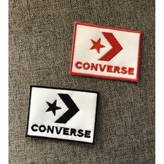 อาร์ม “CONVERSE”  แบบเย็บ / แบบตีนตุ๊กแก สิ้นค้าผลิดในไทยพร้อม