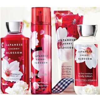 สูตรน้ำนมเพิ่มความขาว Bath &amp; Body Works กลิ่น Japanese Cherry Blossom  กลิ่นหอมสุดคลาสสิคแนว Florals หอมสุดโรแมนติก 💯 %