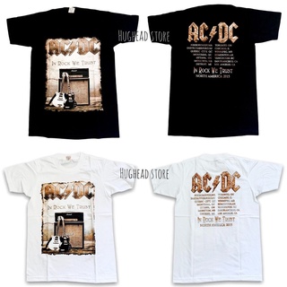 T-shirt  AC015 เสื้อยืดวงร็อค ACDC เอซีดีซี เสื้อวง เสื้อยืดเอซีดีซี เสื้อวินเทจS-5XL