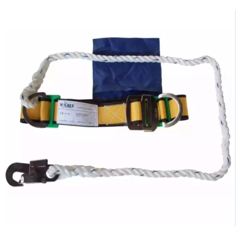 เข็มขัดเซฟตี้ เข็มขัดนิรภัย เข็มขัด ปีนเสา เซฟตี้เบล SAFETY BELT (ครบเซต 1 ชุด) เข็มขัดนิรภัยของช่างไฟฟ้า เข็มขัดนิรภัยไ