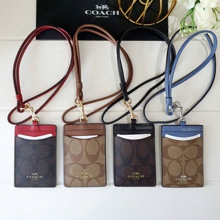 พร้อมส่งที่ไทย🎖🌿Coach ID Lanyard สายคล้องบัตรพนักงาน หนุ่มๆสาวๆออฟฟิต ไม่ควรพลาด😌