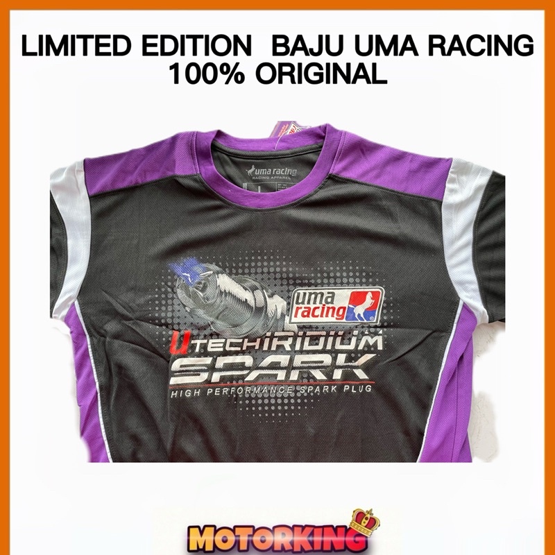 เสื้อ BAJU UMA RACING LIMITED EDITION IRIDIUM SPARK UMA RACING