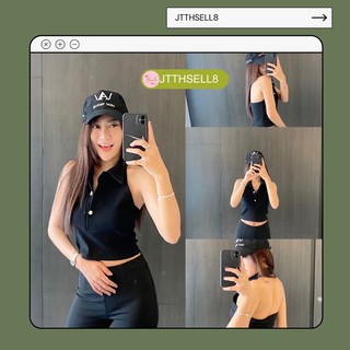 crop top เสื้อครอปผ้าร่องญี่ปุ่นหนา ผ้าอย่างดีไม่มีสม๊อกหลังจ้าทรงพอดีตัวcroptop