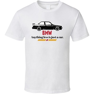 ขายดี!Lint9 {พร้อมส่ง เสื้อยืดผ้าฝ้าย 100% พิมพ์ลาย Bmw 3 Series M3 E30 Anything Less Is Just A Car พลัสไซซ์ พลัสไซซ์ XS