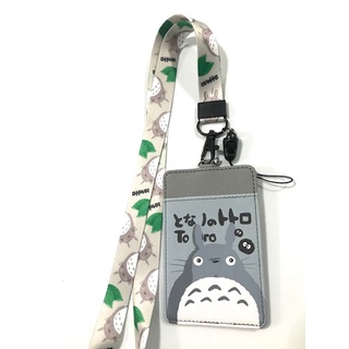 TOTORO G  สายคล้องคอ สายคล้องบัตร ที่ใส่บัตร ซองใส่บัตร ที่ใส่บัตร พร้อมสายคล้องคอ  ลาย TOTORO  G งานดี สวยงาม 8118 SHOP