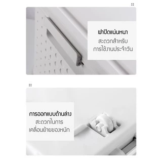 Jumper Kids กล่องใส่ของพร้อมฝาปิดกล่อง พับได้ อเนกประสงค์ ใส่หลังรถได้ แข็งแรง สวยงาม มีสองขนาด