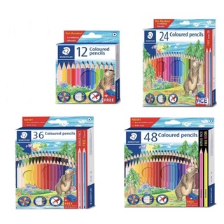 ดินสอสีไม้ Staedtler 143 ด้ามยาว 12สี 24สี 36สี 50สี