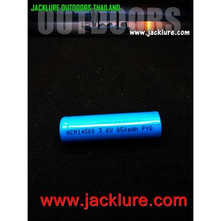 ถ่านชาร์จ NCM  14500ความจุ 850 mAh 3.6V  li-ionBattery   (ความจุเต็ม  ของแท้ )