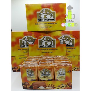 SAF-INSTANT Dry Bakers Yeast ซาฟ อินสแตนท์ ยีสต์แห้งสำเร็จรูป ยีสต์ 11g.(1ซอง) / 4 ซองต่อแพค