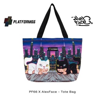 [Limited] PF66 x Alex Face Tote กระเป๋า tote หายาก ลายลิมิเต็ด 👌🏻