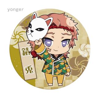 เข็มกลัดรูปทรง demon slayer:kimetsu kamado anime tanjirou pin สําหรับติดตกแต่งเสื้อผ้า