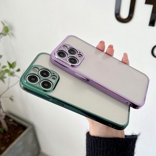 เคสโทรศัพท์มือถือซิลิโคน TPU ใส แบบนิ่ม ชุบไฟฟ้า สําหรับ Xiaomi Mi 12T Poco M3 Pro Redmi Note 9 Pro 9s 9 9T 9A 9C