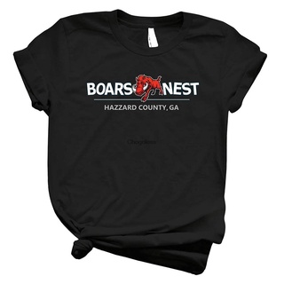 เสื้อยืด พิมพ์ลายกราฟฟิค Dukes of Hazzard Boar S Nest สไตล์วินเทจ ทันสมัย สําหรับผู้ชาย 97S-5XL