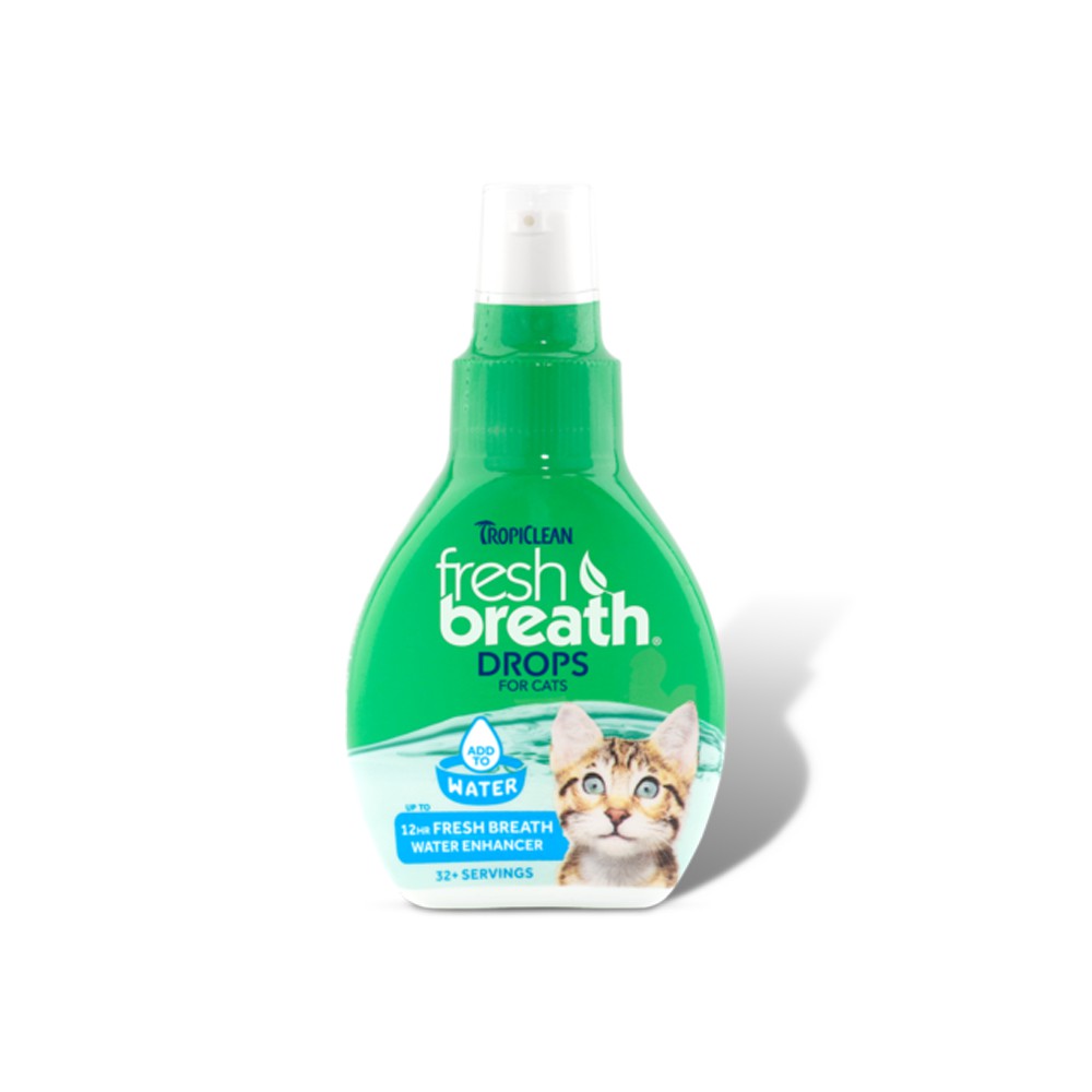 Tropiclean​ Fresh​ Breath​ drops for cat