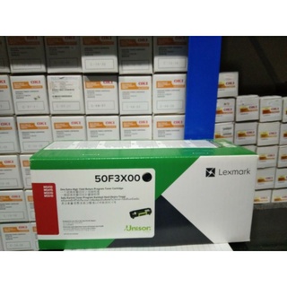 ตลับหมึกพิมพ์ Lexmark 50F3X00 สีดำ  หมึกแท้ รับประกันศูนย์