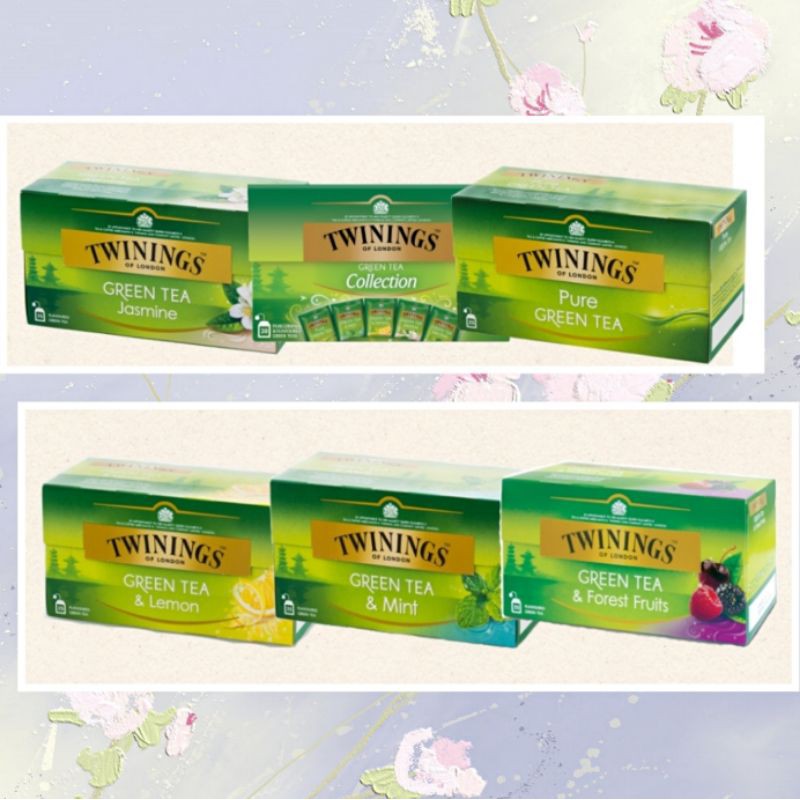 Work From Home PROMOTION ส่งฟรีชาเขียว Twining Green Tea Mint เก็บเงินปลายทาง