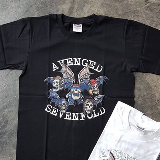 AV102 AVENGED SEVENFOLD เสื้อยืดวงร็อค อะเว็นจด์เซเวนโฟลด์ เสื้อวง เสื้อยืดอเวนเจด เซเว่นโฟล เสื้อวินเทจ