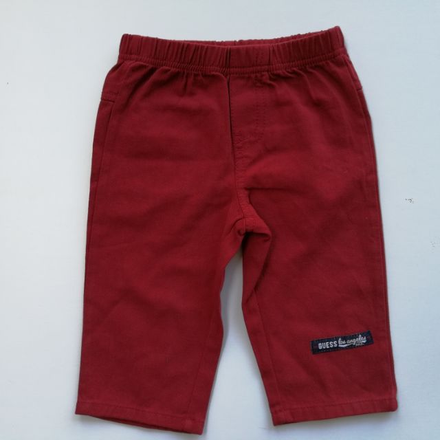 Guess baby boy กางเกงผ้าฝ้าย(3-9m)
