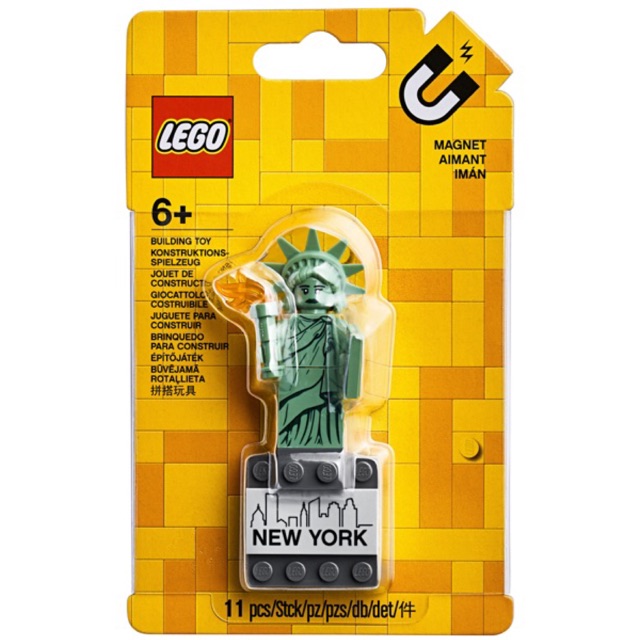 เลโก้ lego statue of liberty minifigure magnet