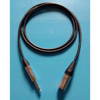 สายสัญาณ ไมค์ mono 6.3mm(LIDGE)-แจ็คแคนนอน(xlr) LIDGE ตัวผู้