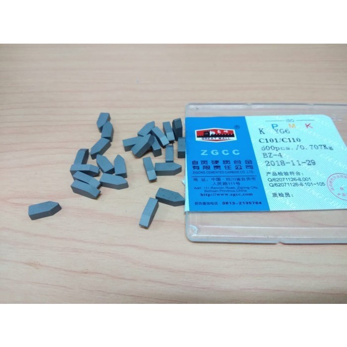 MATA CHY Gem - WIDEDA CEMENTED CARBIDE TIP CHISEL EYE YG-6 A405 ECER C110 A 110