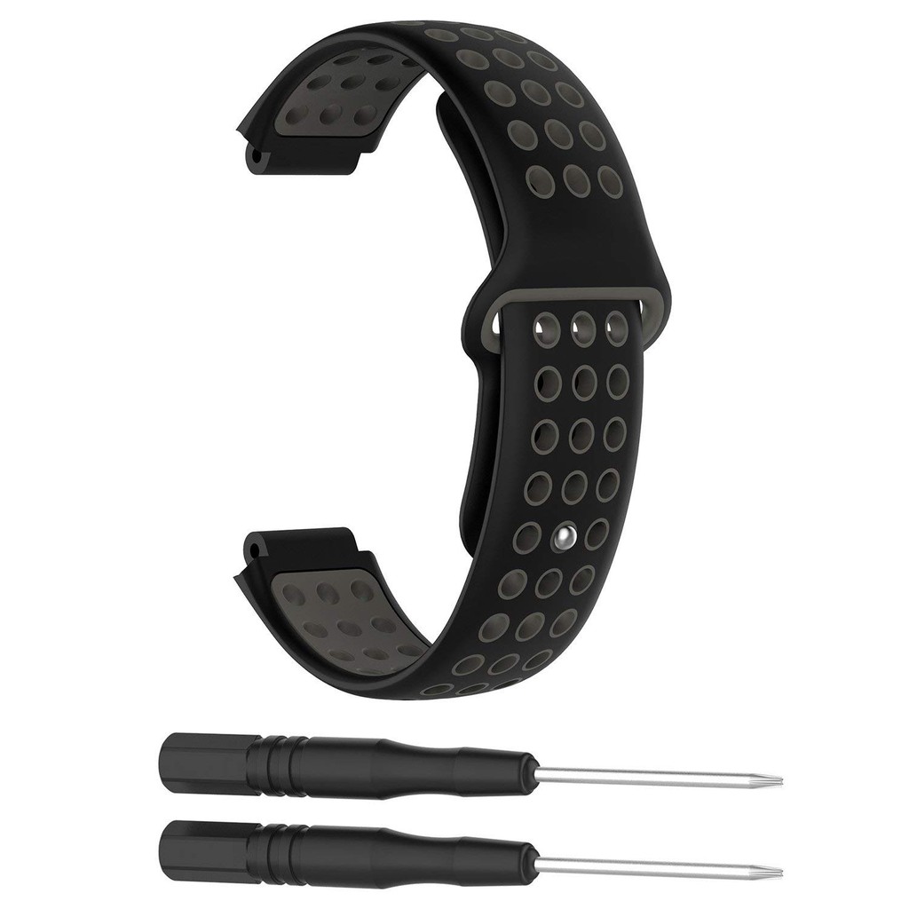 สายคล้องคอซิลิโคนสำหรับผู้เบิกทางของ Garmin 235 220 230 620 630 735XT Smart Watch