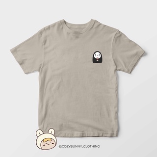 เสื้อยืด พิมพ์ลายอนิเมะ KAONASHI SPIRITED AWAY NO FACE KAONASHI STUDIO GHIBLI สําหรับผู้ชาย และผู้หญิง | เสื้อยืด ลาย tu