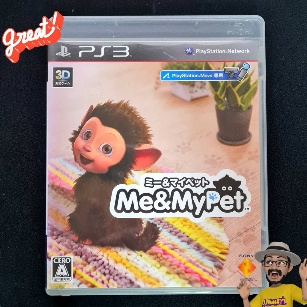 Me &amp; My Pet แผ่นเกมส์แท้ PS3 มือสอง