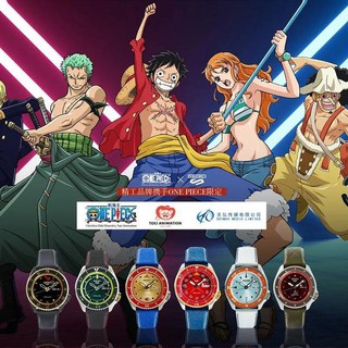 นาฬิกา ข้อมือ Seiko 2020 x ONE PIECE Luffy Zolro Nami Usopp Sanji 5 Sport Limited Edition ชาย หญิง ใหม่+แท้100% ประกัน1Y