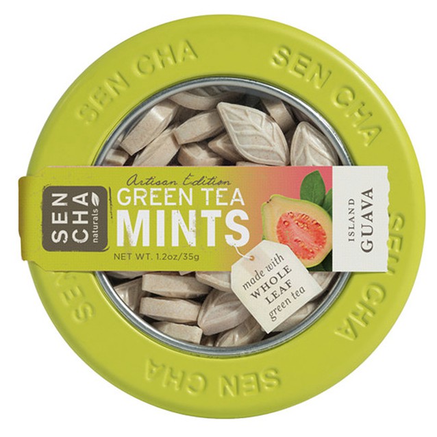 Sencha Naturals, Green Tea Mints, Island Guava