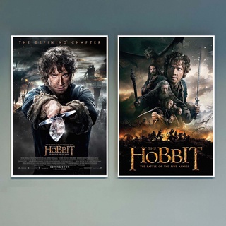 The Hobbit - The Battle of the Five Armies (2014) Poster  - Printed on high quality, size 33x48 cm : โปสเตอร์เดอะ ฮอบบิท