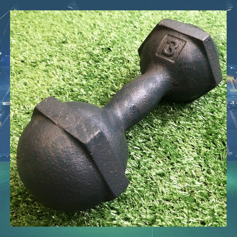 ดัมเบลเหล็ก แบบลูกตุ้ม ลูกเหล็ก Dumbbell Metal 1.5 - 5 kg. - รูปที่ 3