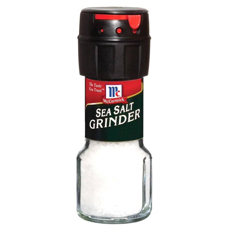 Mccormick Sea Salt Grinder 60g.