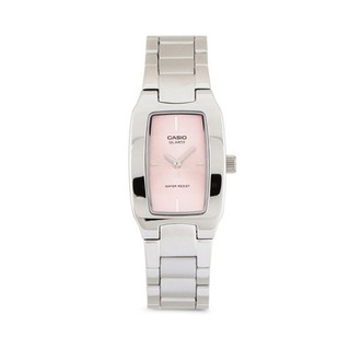 Casio Standard  นาฬิกาข้อมือสุภาพสตรี  สีเงิน สายสแตนเลส  รุ่น LTP-1165A-4A