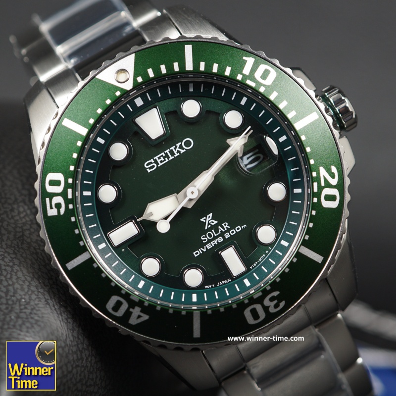 นาฬิกา SEIKO PROSPEX Solar Diver Asia-Exclusive 2021(Green) รุ่น SNE579P1,SNE579P,SNE579