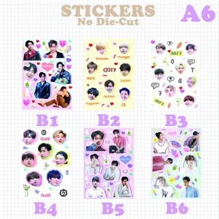 สติ๊กเกอร์ GOT7 (No Die-cut) ขาวมัน A6