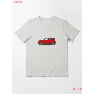 เสื้อขาว เสื้อยืดสีขาว โลโก้ Kia Soul - Kia Red Essential T-Shirt เสื้อยืดพิมพ์ลาย เสื้อยืดโลโก้รถ