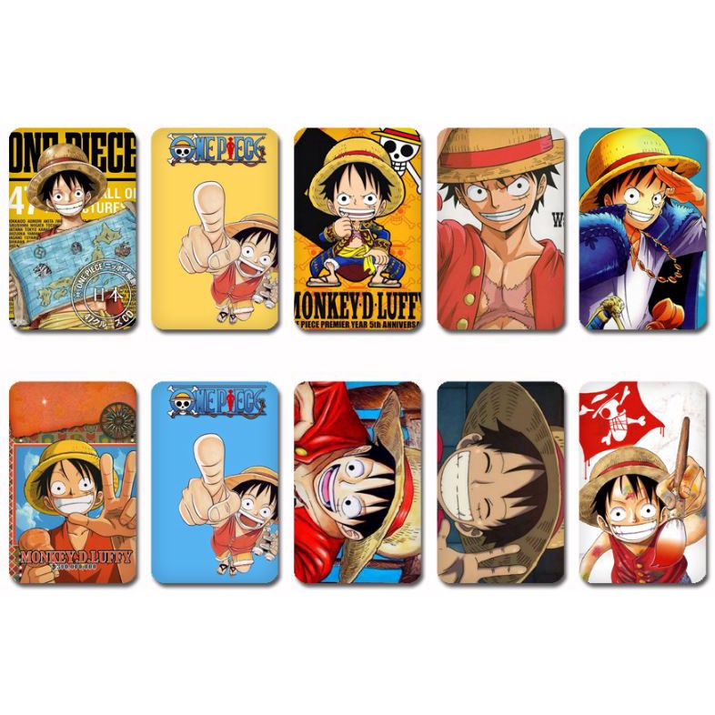 สติ๊กเกอร์ติดบัตร BTS MRT(one piece) #No.1-20