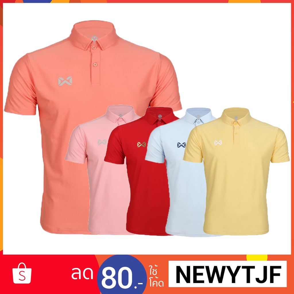 WARRIX เสื้อโปโล SIDE STRIPC WA-214PLACL32